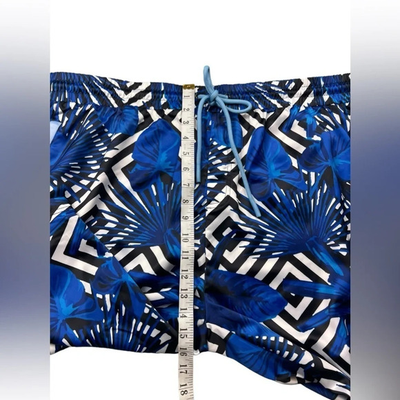 Makobi Mens Cargo Shorts Drawstring Blue Size 3XL - Picture 6 of 14